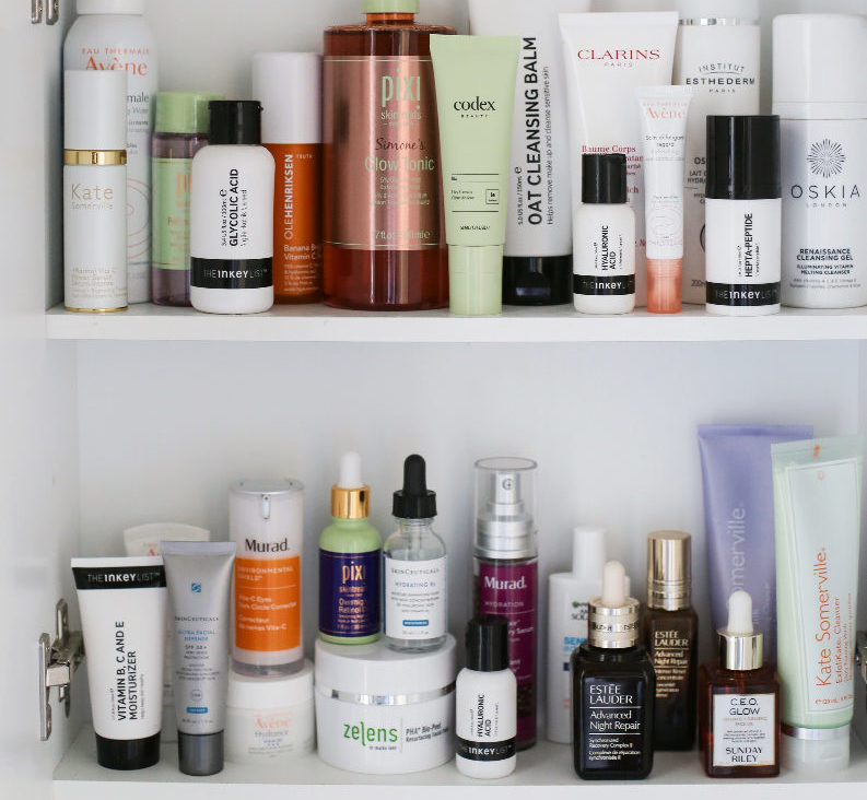 The Skincare List - Skincare Shelfie Simone Scribes