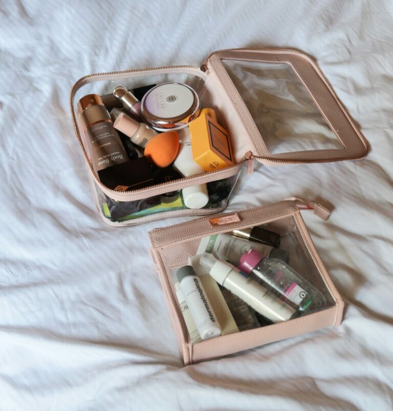 Travel Skincare: packing and an in-flight routine